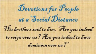 Devotions for People at a Social Distance -- December 21, 2022