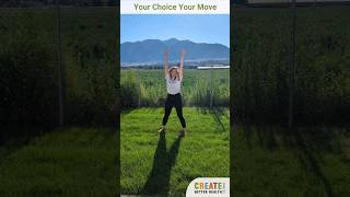 Need an idea to stay active? Get outside and try doing a cartwheel! #yourchoiceyourmove