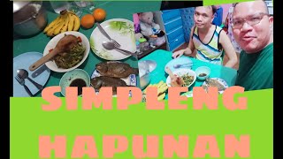 Simpleng hapunan,(adobong sitaw) with my jowa