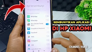 cara menyembunyikan  aplikasi di hp xiaomi  tanpa aplikasi