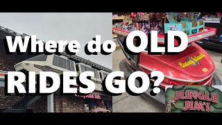 Exploring Jungle Jim's Old Rides and More!!!