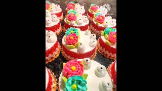 #shorts                                      ♥️🔥🎂Red velvet Cake Design Ideas♥️/आसान तरीका