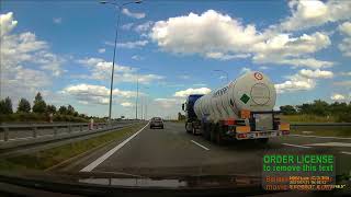 Jazda po Polsce (droga z Człuchowa do Czerska) / Driving in Poland (Człuchów - Czersk road ) - DK 22