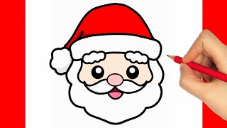 COME DISEGNARE BABBO NATALE