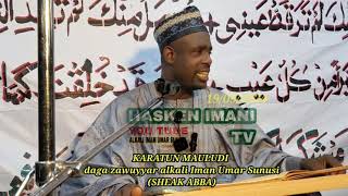 KARATUN MAULUDI daga zawuyyar alkali IMAN UMAR SUNUSI (SHEAK ABBA) ZAMA NA 009