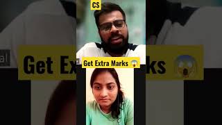 Get Extra Marks In Exams . Hack😱💥 #csstudents #csexecutive #companysecretary #icsi