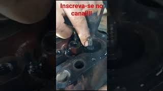 Cabeçote estava sem os retentores de válvula!!! # #increvasenocanal #automobile #mecanico #viral