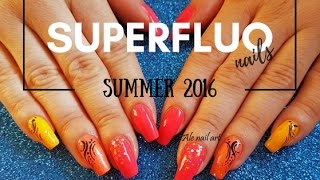 Fluo nails ● summer 2OI6 | Ale nail art