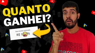 MEU PRIMEIRO [PAGAMENTO DO YOUTUBE] VEJA QUANTO EU GANHE E COMO FUNCIONA