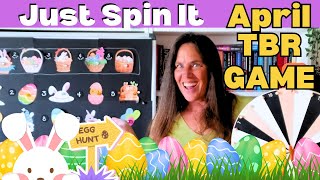 Is the Easter Bunny Mad at Me?! 🐰 Just Spin It April TBR Game | Mar 24