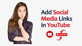 How to Add Social Media  Links in YouTube Channel Art 2021 | Dushan Online |