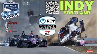 Fórmula Indy 2018 -  PORTLAND Acidente