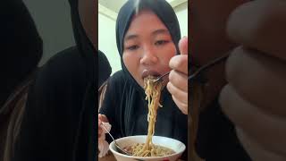 Pengemar mie mari merapat#lucu #comedy #challenge #food #makanan #mukbang