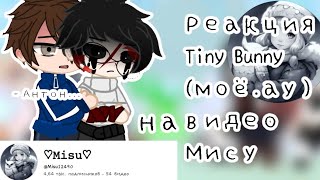 Реакция Tiny Bunny (моё_ау) на видео Мису. @Misu12490 ||GachaNox|| !2x!