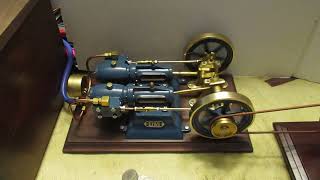 Model PSE twin cylinder horizontal steam engine