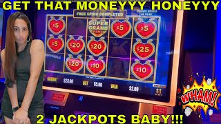 SUPER GRAND CHANCE JACKPOT PLUS 2 JACKPOT HANDPAYS WITH SUPER SQUIRREL ON DOLLAR STORM! MIX SESSIONS