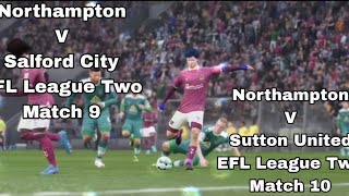 EFL League Two Match 9-10 (FIFA22)