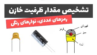 آموزش الکترونیک کاربردی - جلسه 6: تشخیص مقدار ظرفیت خازن