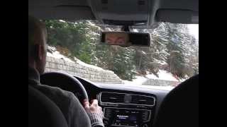 Golf MkVII through the Alps