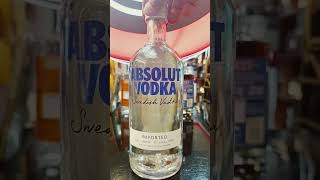 ABSOLUT PLAN VODKA 40% ALC/VOL 🥃🍸🍹