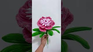 Third version of Peony.  Stay tuned for the tutorial po. ☺️#fyp #foryou #fypage #fuzzywire #diy