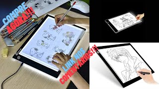 COMPRE AGORA!!! Prancheta Desenho com Luz LED A4 USB #amazon #vendas #desenho #arte