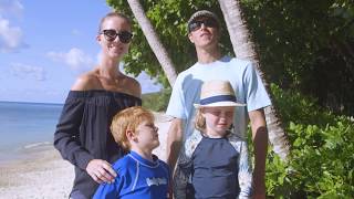 Fitzroy Island Cairns QLD with the Eden Family