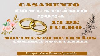 Casamento comunitário Igreja Nossa Senhora Aparecida Siderópolis