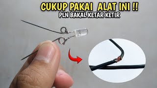 kenapa gk kepikiran buat alat ini.pendeteksi kabel putus tanpa merusak kabel