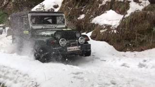 #snowdrive #mahindra #thar #Dalhousie #kalatop