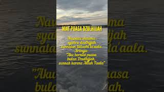 Jangan Lupa Besok Dah mulai Puasa ya... #dzulhijjah #puasaarafah