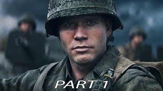 CALL OF DUTY WW2 Walkthrough Gameplay Part 1 - D-Day - Campaign Mission 1 (COD World War 2)