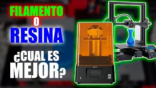 Filamento vs Resina: ¿Cuál es la mejor?