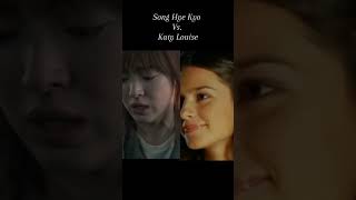 Who is Better in Acting? Katy Louise Vs. Song Hye Kyo 📷 #songhyekyo #katylouisesaunders #shorts #fyp