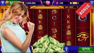 PHARAOH MULTİLİNES PASS BİG PASS Vegas Online Casino Slots Today™️ Machine Jackpot Big Bonus