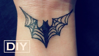 DIY Temporary Tattoo without Liquid Eyeliner