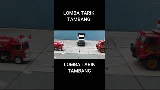 LOMBA TARIK TAMBANG PARA TRUK #Shorts