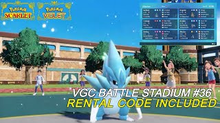 LET IT SNOW WITH ALOLAN SANDSLASH IN VGC - POKEMON SCARLET AND VIOLET VGC BATTLE STADIUM