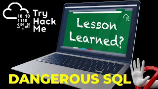 TryhackMe Lesson Learned ? Walkthrough | Be careful!