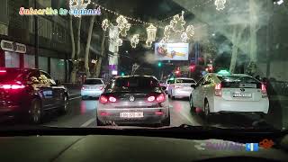 Tbilisi Night | Virtual Tour | Driving Downtown