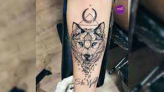 21 Of The Best Wolf Tattoo Designs For Women - Tattoo Design Ideas for Girls