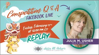 Cookie Art Competition Q&A Replay with Julia