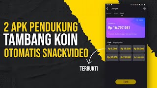 AUTO SCROLL + AUTOMATION APK BINUS BUAT KALIAN PEMAIN SNACKVIDEO - Cara Perbanyak Koin SnackVideo