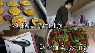 PAZAR ALIŞVERİŞİ |PORTAKALLI ÇİKOLATALI KURABİYE TARİFİM | MUTFAK TEMİZLİĞİ | GÜNLÜK VLOG | DIARY