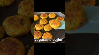 Vegetables cutlet! Easy snacks #shorts #snacks