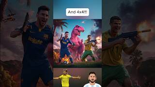 ⚽🦖 Messi & Ronaldo’s Dinosaur Discovery! | Unearthing the Purple Dino 🎥