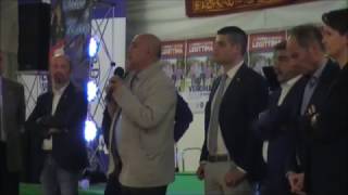 Lonigo, intervento Marino Finozzi alla festa provinciale della Lega Nord Vicenza 8 aprile 2017