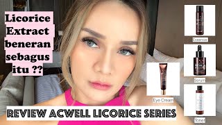 REVIEW ACWELL LICORICE SERIES !! BENERAN SEBAGUS ITU GAK SIH ??