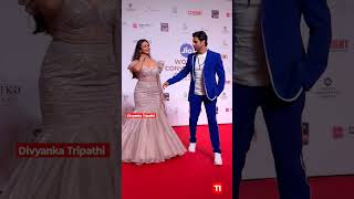 Stunning Divyanka Tripathi with husband/ Mc square new song