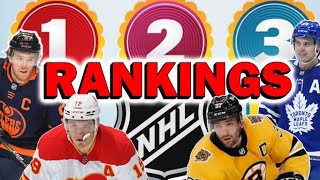 Ranking NHLs BEST Players (Forwards 2022)